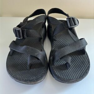 Black Wide Chacos